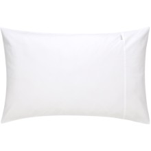 White 500tc Cotton Sateen Housewife PC-Pairs